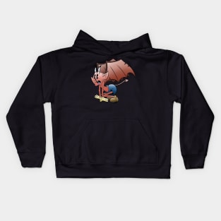 Devil Baby Yeah Yeah Kids Hoodie